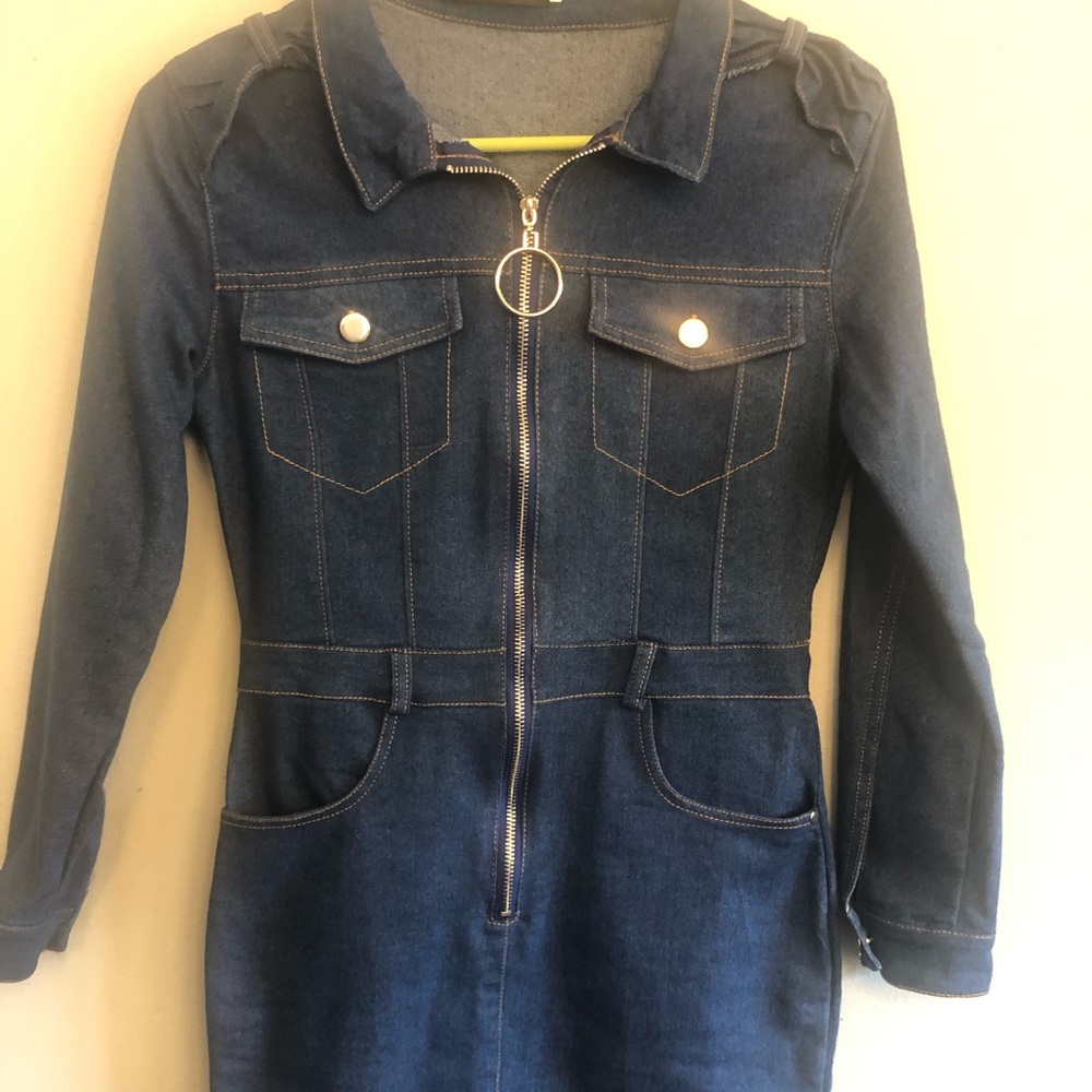 CBR Denim Mini Dress.